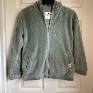 Abercrombie Kids Sage Green Fleece Hoodie